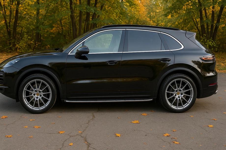 Porsche Cayenne 2018– Boční nášlapy (2 ks, hliník) Image