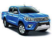 Toyota Hilux 2015– Přední lip spoiler V1 (ABS) fotografie 3