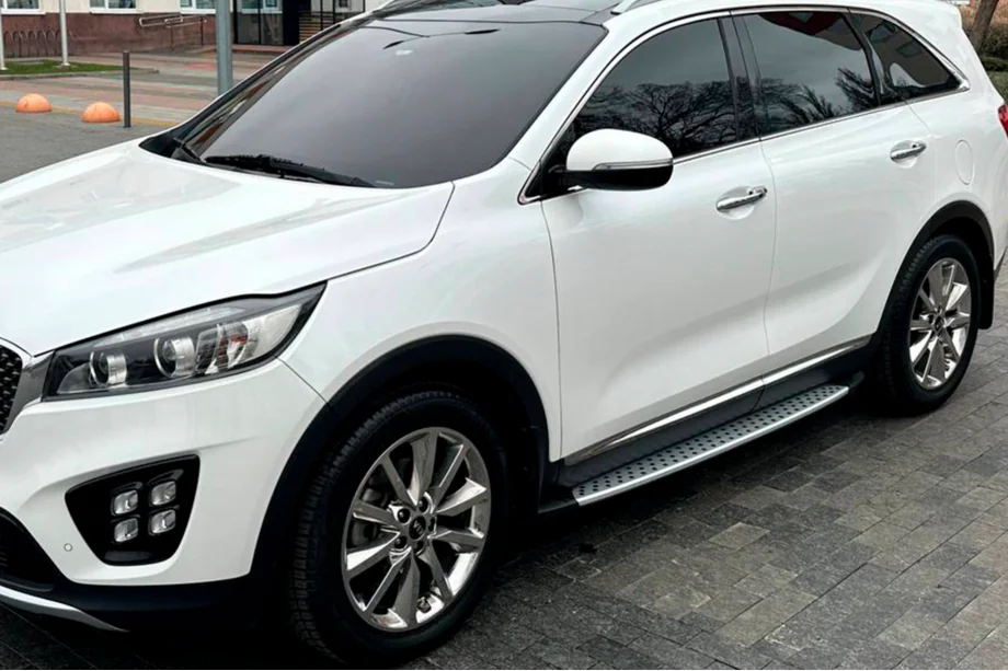 Kia Sorento III UM 2014–2020 Boční prahy ve stylu BMW (2 ks) Fotografie 3
