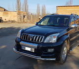 Toyota Land Cruiser Prado 120 2002–2009 Přední ochranný rám ST014 (nerez) 60/42 mm fotografie 3
