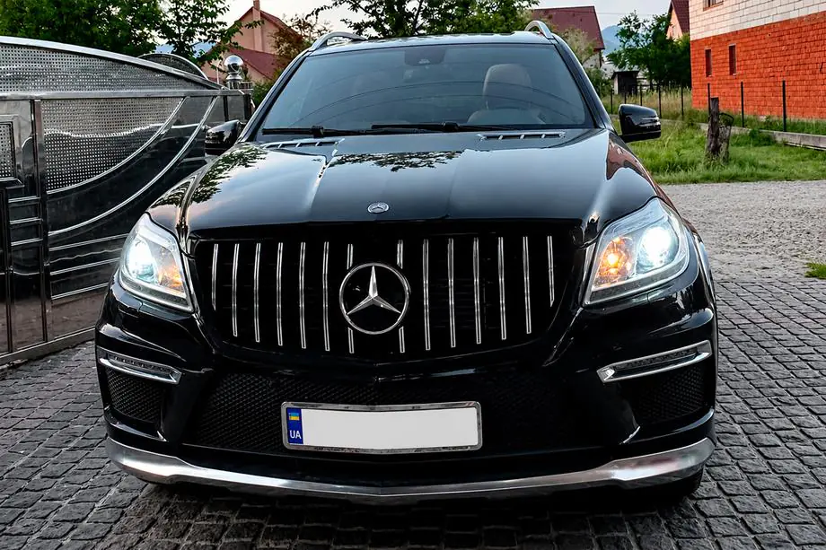 Mercedes GL/GLS třída X166 2012–2019 Přední maska GT Panamericana (pro GL High) Fotografie 3