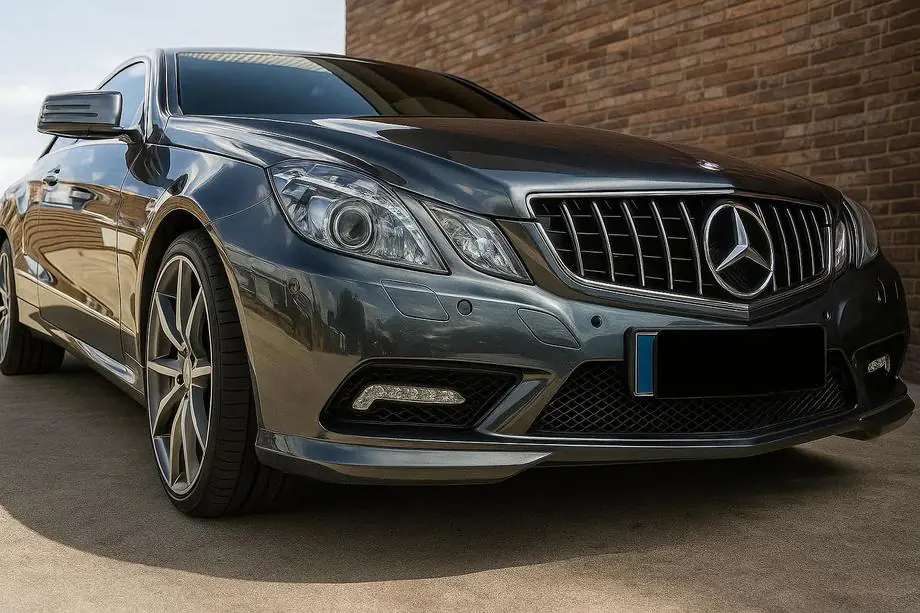 Mercedes E-Class kupé C207 2010–2017 Predni maska chladice (2009-2013, GT Panamericana) Fotografie 1