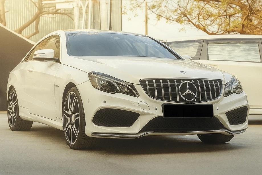 Mercedes E-Class kupé C207 2010–2017 Přední mřížka chladiče (2014-2016, GT Panamericana) Fotografie 6