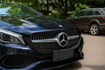 Mercedes CLA C117 2013–2019 Přední maska chladiče (2013-2016, Diamond Silver) fotografie 1