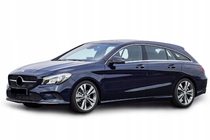 Mercedes CLA C117 2013–2019 Přední maska chladiče (2017-2019, Diamond Silver) fotografie 5