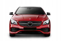 Mercedes CLA C117 2013–2019 Přední maska chladiče (2017-2019, Diamond Silver) fotografie 3