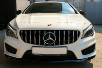 Mercedes CLA C117 2013–2019 Přední maska chladiče (2013-2016, GT Panamericana) fotografie 3