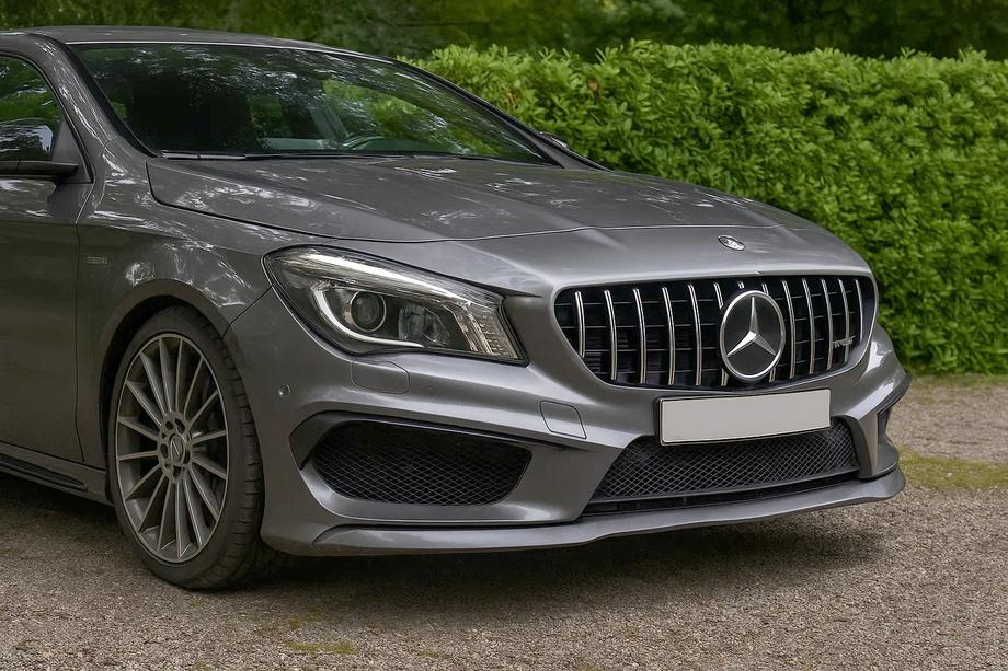Mercedes CLA C117 2013–2019 Přední maska chladiče (2017-2019, GT Panamericana) Fotografie 1