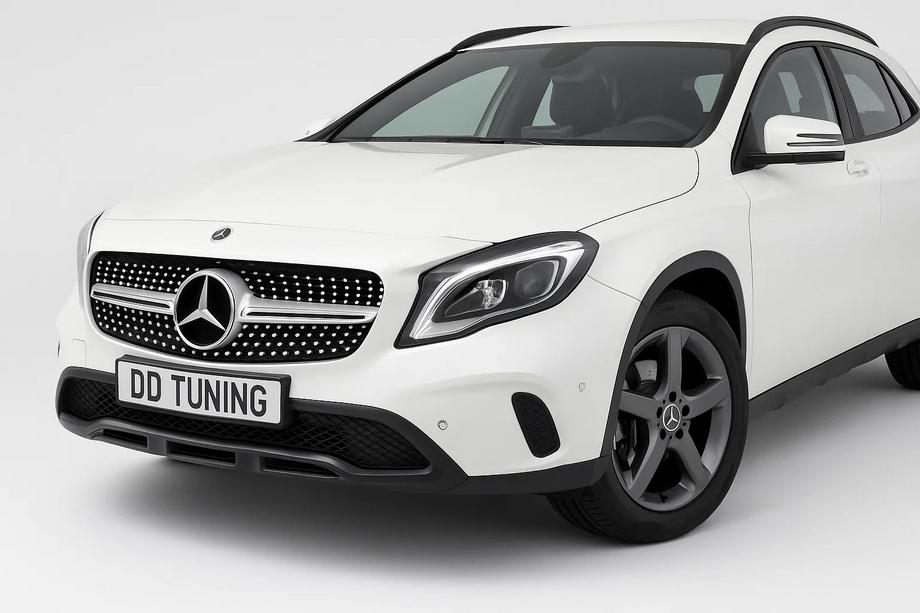 Mercedes GLA X156 2014–2019 Přední maska chladiče Diamond Silver (2017-2019) Image