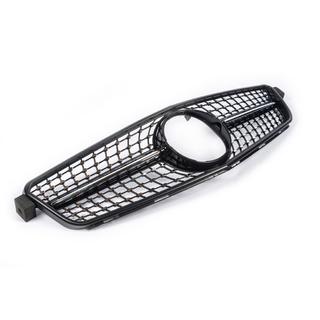 Přední maska chladiče Diamond Black Mercedes C-class W204 2007–2015 fotografie 4
