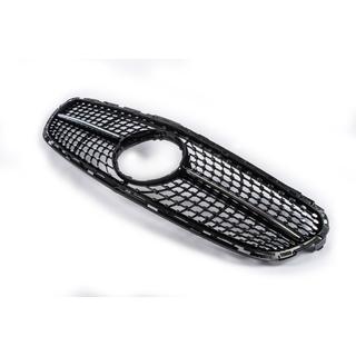 Přední maska chladiče Diamond Black (pro Avantgarde a AMG-Line, 2013-2016) Mercedes E-Class W212 2009–2016 fotografie 4