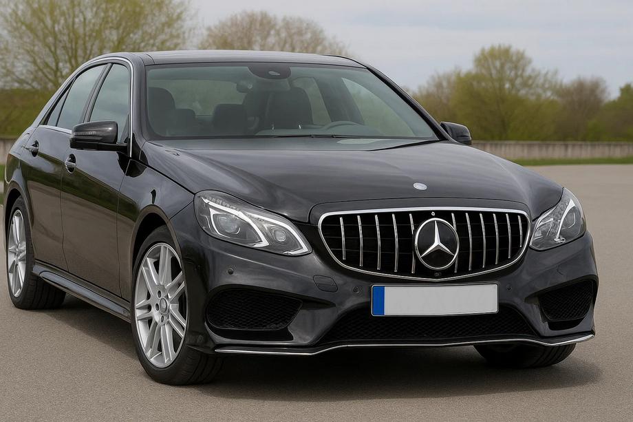 Mercedes E-Class W212 2009–2016 Přední maska chladiče GT Panamericana (pro Avantgarde a AMG-Line, 2013-2016) Fotografie 1