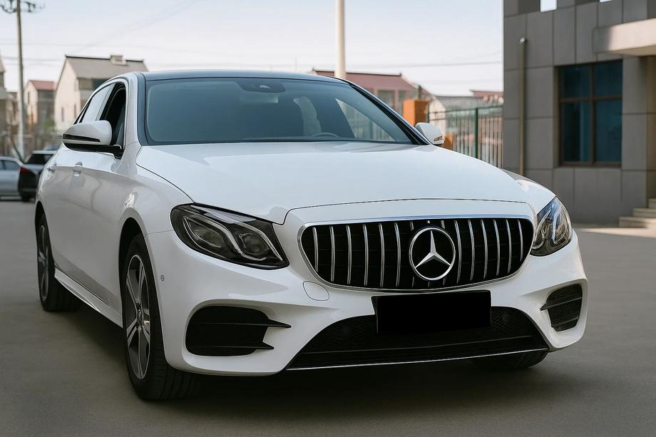 Mercedes E-class W213 2016–2023 Přední maska chladiče GT Panamericana (pro Avantgarde/AMG-Line/E43 AMG/E53 AMG 2016-2019) Fotografie 7