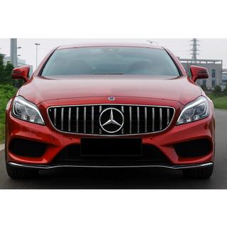 Přední maska chladiče s rámečkem 2014-2018 (GT Panamericana) Mercedes CLS C218 2011–2018 fotografie 2