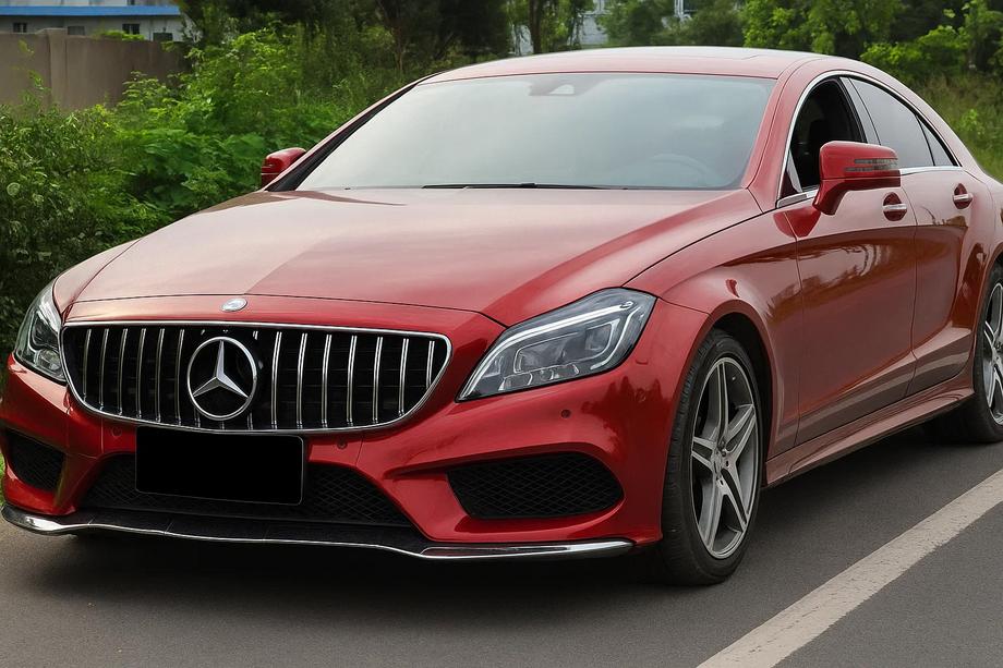 Mercedes CLS C218 2011–2018 Přední maska chladiče s rámečkem 2014-2018 (GT Panamericana) Fotografie 1