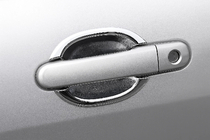 Nissan Tiida 2004–2011 Misky pod kliky (4 ks, plast) fotografie 1