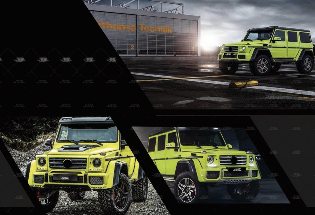 Sortiment tuningu a příslušenství pro Mercedes G W463