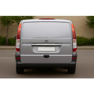 Nerezové kryty zadních světel (2 ks) Mercedes Vito W639 2004–2014 fotografie 1
