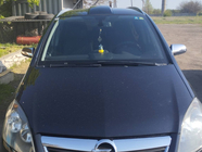 Opel Zafira B 2005–2011 Chromové kryty zpětných zrcátek 2005-2008 (2 ks, nerez) fotografie 3