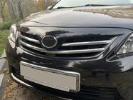 Toyota Corolla 2007–2013 Chromové kryty masky chladiče (2010-2013, 3 ks, nerez) fotografie 3