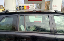 Opel Zafira B 2005–2011 Hliníkové střešní ližiny (Caravan, chrom) fotografie 6