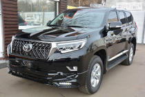 Toyota Land Cruiser Prado 150 2009–2023 Nástavce na přední a zadní nárazník TRD (2017-) Černá barva fotografie 4