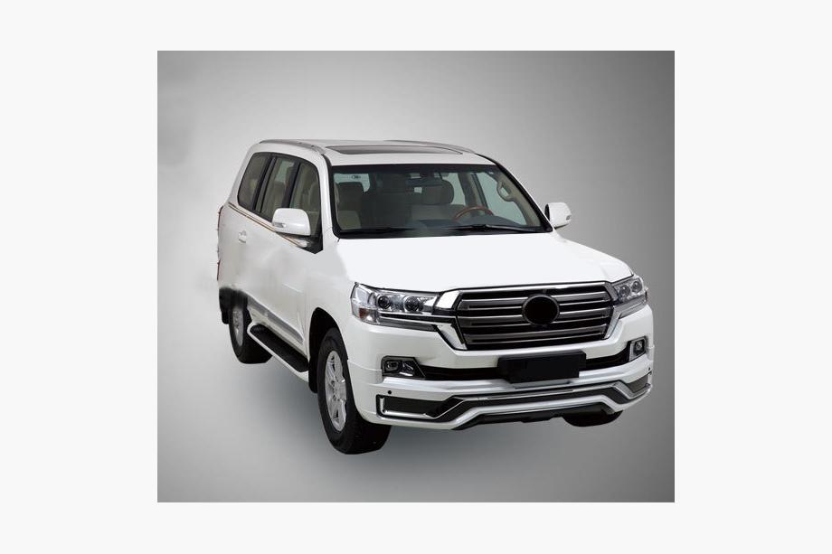 Toyota Land Cruiser 200 2007–2021 Sada bodykitu 2016↗ (Modelista V3) Bílá barva Fotografie 3