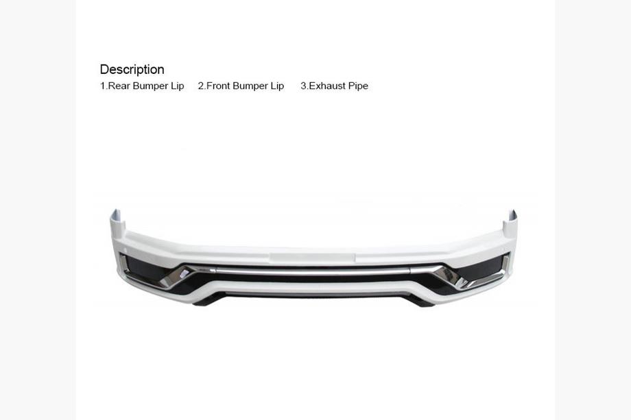 Toyota Land Cruiser 200 2007–2021 Sada bodykitu 2016↗ (Modelista V3) Bílá barva Fotografie 4