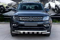 Volkswagen Amarok 2010–2022 Přední ochranný rám F3-08.7 (nerez) fotografie 1