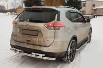 Nissan X-trail T32/Rogue 2014–2021 Zadní ochranný rám NSXT.13.6.B1-08 (nerez) fotografie 2