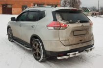 Nissan X-trail T32/Rogue 2014–2021 Zadní ochranný rám NSXT.13.6.B1-08 (nerez) fotografie 3