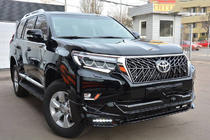 Toyota Land Cruiser Prado 150 2009–2023 Maska chladiče 2017↗ (TRD) Pouze mřížka (bez chromovaných lišt) fotografie 3