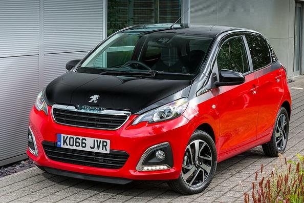 Kompaktní městský hatchback Peugeot 108