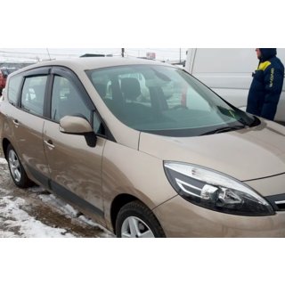 Ofuky oken (4 ks, HIC) Renault Scenic/Grand 2009–2016 fotografie 2