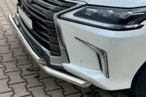 Lexus LX570/450d 2008–2022 Predni ochranny ram ST014 (2015+, nerez) fotografie 3