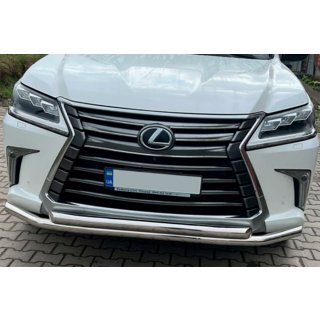 Predni ochranny ram ST014 (2015+, nerez) Lexus LX570/450d 2008–2022 fotografie 4
