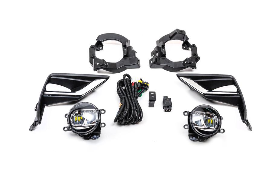 Toyota Land Cruiser Prado 150 2009–2023 LED mlhovky s držáky (2 ks, 2017+) Fotografie 2