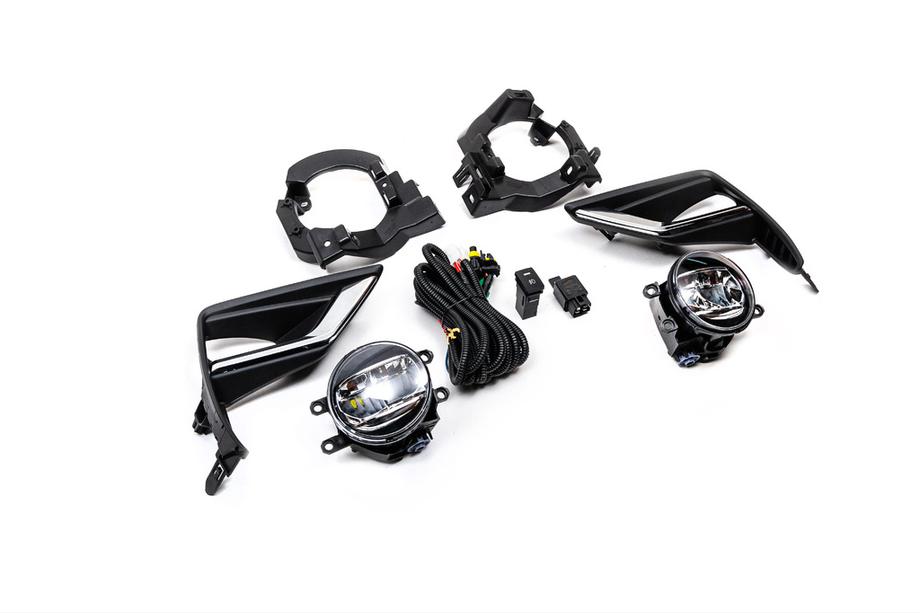 Toyota Land Cruiser Prado 150 2009–2023 LED mlhovky s držáky (2 ks, 2017+) Fotografie 5