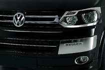 Volkswagen T5 2010–2015 Nerezové rámečky světlometů (2 ks) fotografie 1