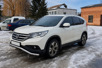 Honda CRV 2012–2016 Přední ochranný rám ST007 (nerez) fotografie 2