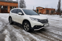Honda CRV 2012–2016 Přední ochranný rám ST007 (nerez) fotografie 3