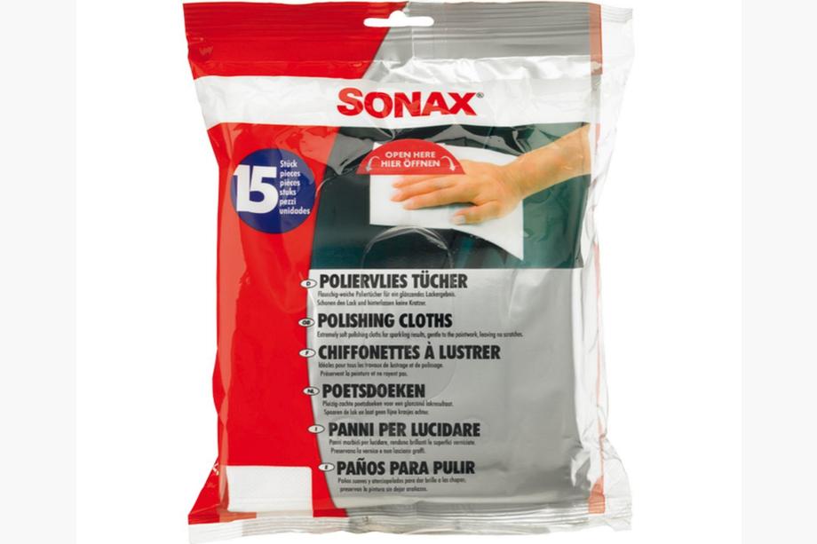 Sonax extra měkké utěrky pro finální leštění karoserie (15 ks) Fotografie 1