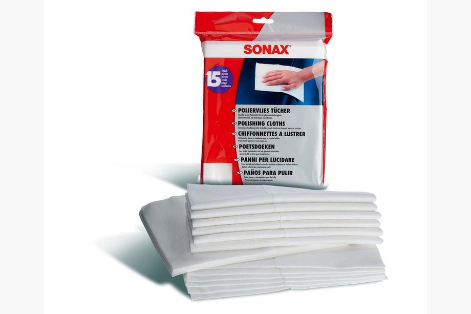 Sonax extra měkké utěrky pro finální leštění karoserie (15 ks) Fotografie 2
