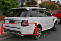 Range Rover Sport 2005–2013 Zadní nárazník (Autobiography) fotografie 4