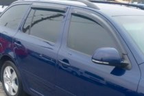 Skoda Octavia II A5 2006–2010 Okenní deflektory SW (4 ks, HIC) fotografie 1