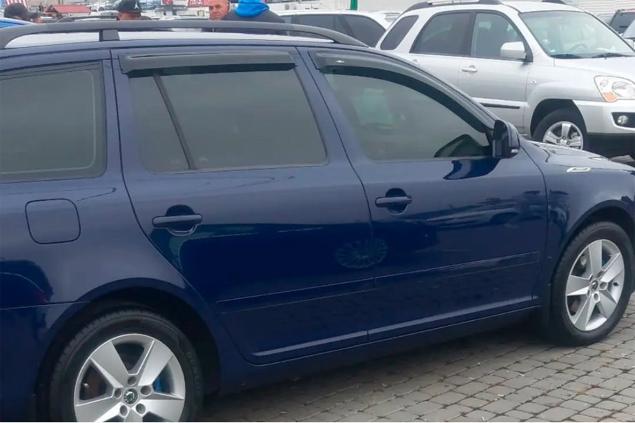 Skoda Octavia II A5 2010–2013 Okenní deflektory SW (4 ks, HIC) Image