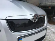 Skoda Fabia 2007–2014 Zimní kryt přední masky (2007-2010, horní) fotografie 2