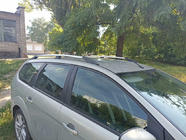 Ford Focus II 2005–2008 Hliníkové střešní podélníky (Caravan, chrom) fotografie 6