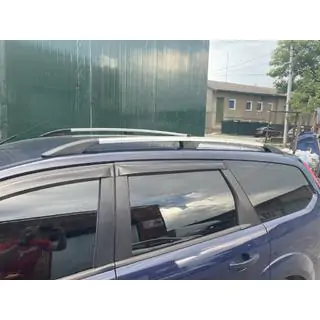 Hliníkové střešní podélníky (Caravan, chrom)