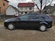 Ford Focus II 2008–2011 Hliníkové střešní ližiny (Caravan, černé) fotografie 4